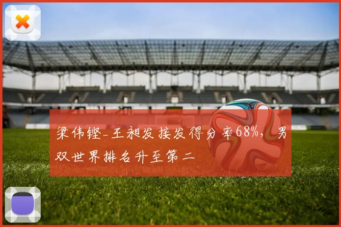 梁伟铿_王昶发接发得分率68%，男双世界排名升至第二